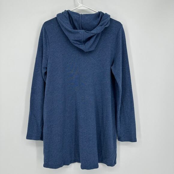 Pure Jill Cardigan Sweater Women SMALL Hoodie Pockets Comfort Loungewear Relaxed - Picture 6 of 9